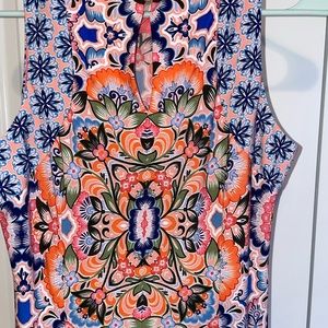 Summer fun long dress beautiful pattern